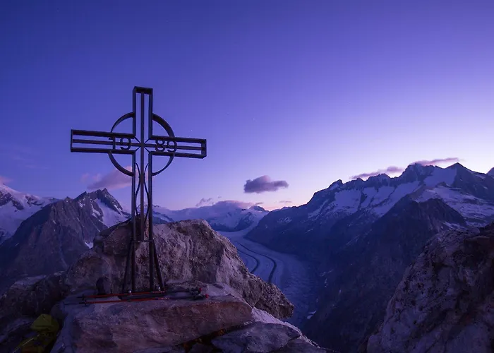 Alphuette Bielerchaeller Horská chata Fiesch